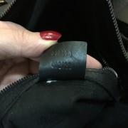 Gucci Guccissima Black Leather Monogram Logo Tote Shoulder Bag Chain Purse Lust4Labels 12