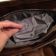 Marc Jacobs Alyona Python Trim Brown Leather Tote Shoulder Bag Purse Lust4labels 7-900x900