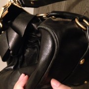 Miu Miu Large Bow Black Leather Bag GHW Lust4Labels 7-900x900