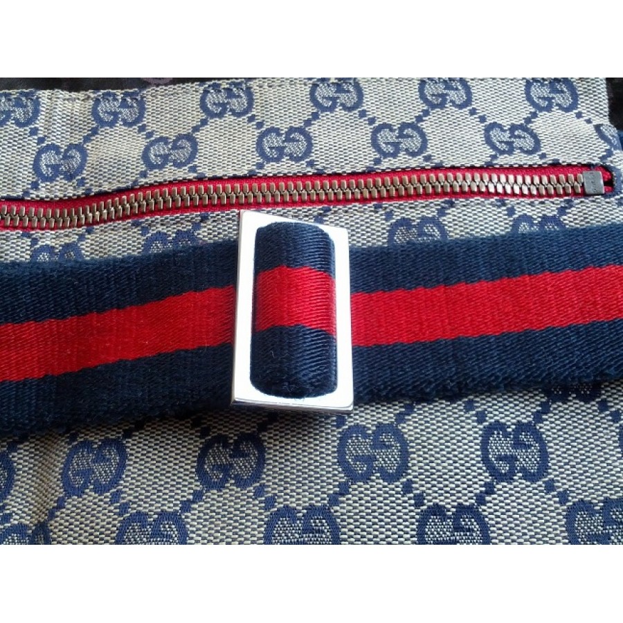 gucci blue red