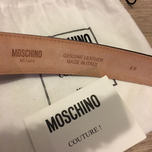 moschino labels