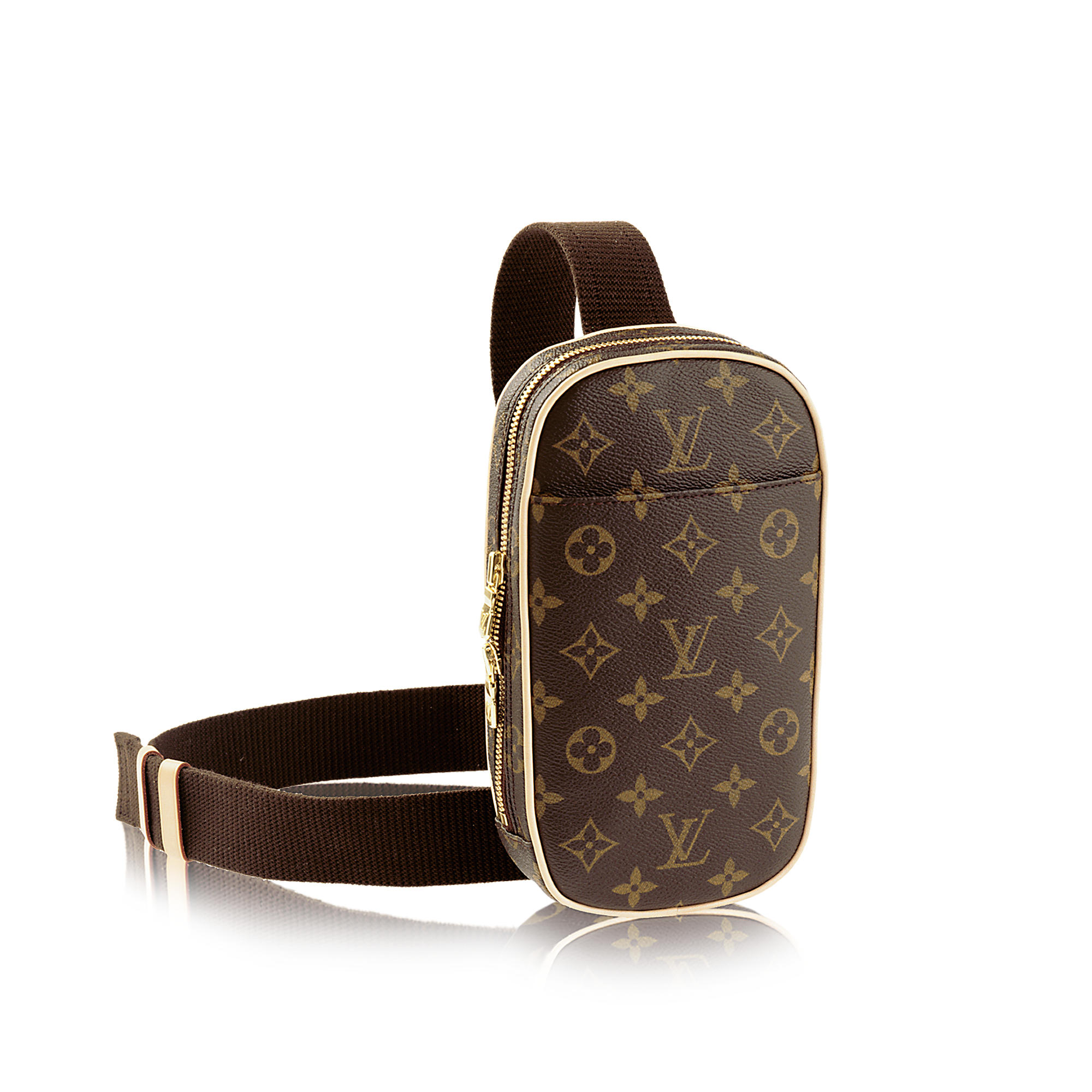 Louis Vuitton Monogram Men''s Women''s Bumbag Waist Belt Bag at