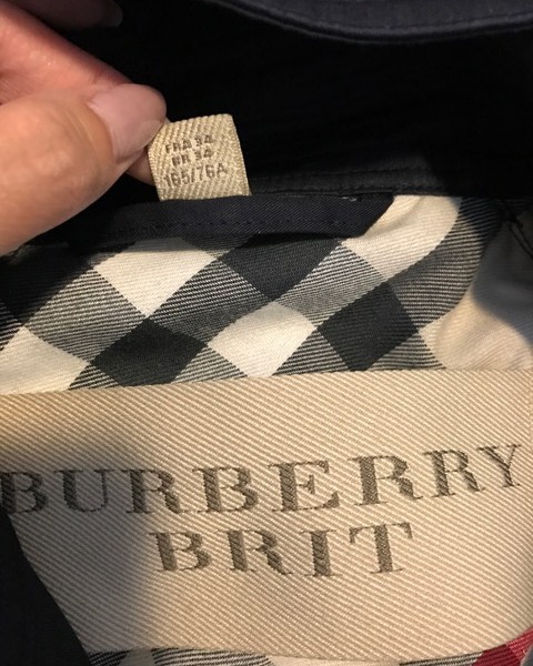 burberry brit label