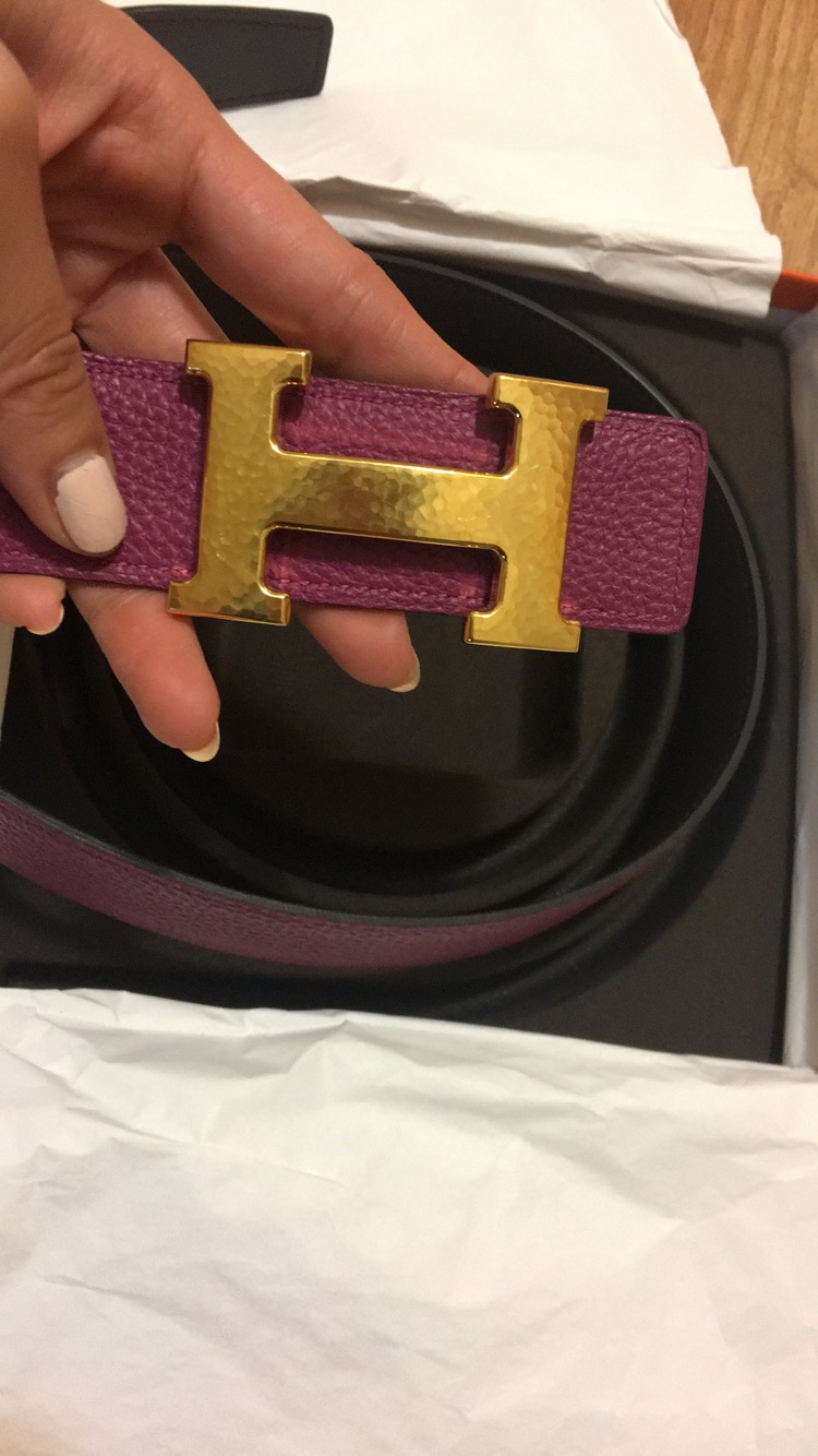 hermes hammered gold belt buckle
