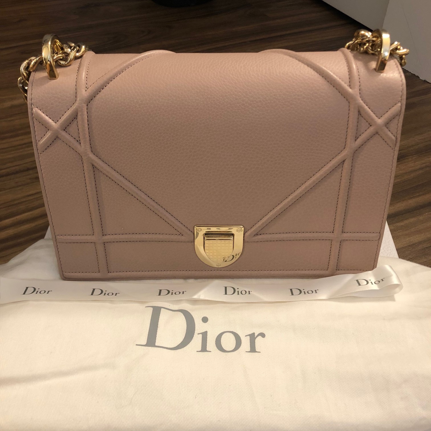 $5100 Dior Classic Rose Powder Pink 