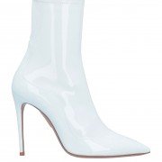 Aquazzura Zen White Soft Patent Leather Ankle Boots 35 35.5 5 5.5 Lust4Labels 13