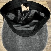 Supreme New York Box Logo Grey Black Washed Linen Camp Hat SS19 Lust4Labels 5